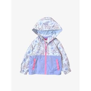 Disney Princess Colorblock Windbreaker Jacket, Size 3T, Purple